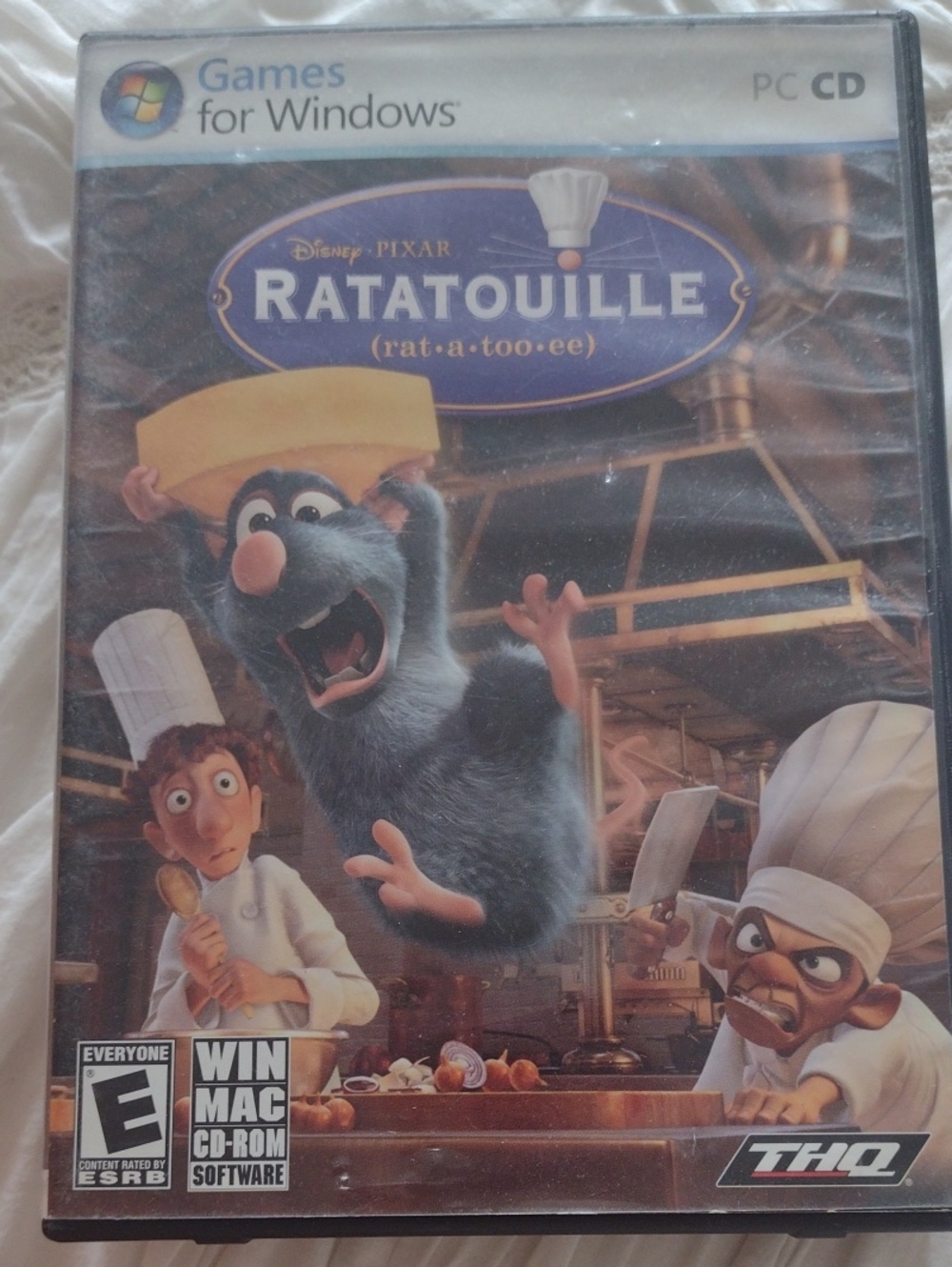 HQ Ratatouille PC Game - Blue and Brown Cover Art